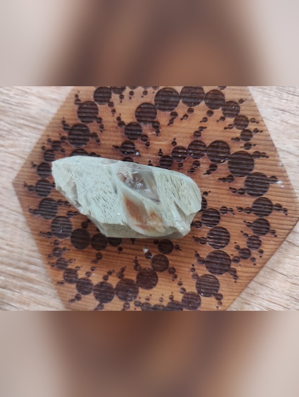 Amphibole Quartz (Angel Phantom Quartz) Specimen